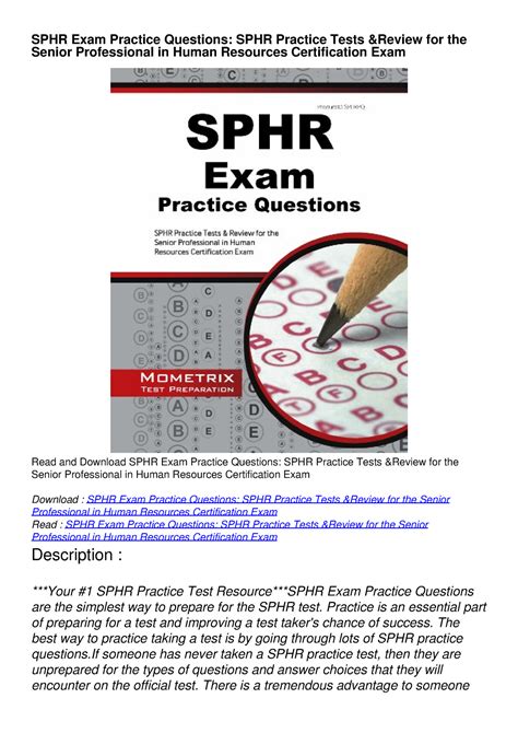 sphr practie questions harder than test|free sphr certification practice questions.